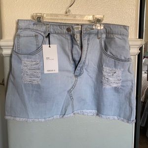 Forever 21 Denim Skirt